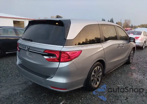 2022 Honda Odyssey Ex-L из США, поврежденный, VIN 5FNRL6H71NB029549